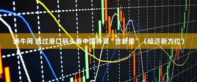 通牛网 透过港口码头看中国外贸“含新量”（经济新方位）
