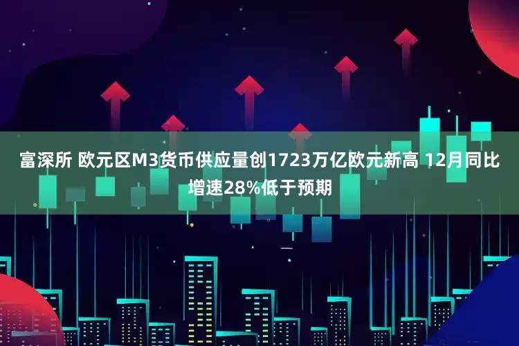富深所 欧元区M3货币供应量创1723万亿欧元新高 12月同比增速28%低于预期