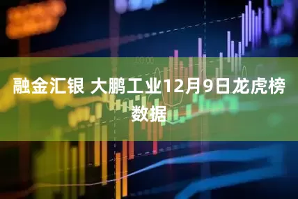 融金汇银 大鹏工业12月9日龙虎榜数据